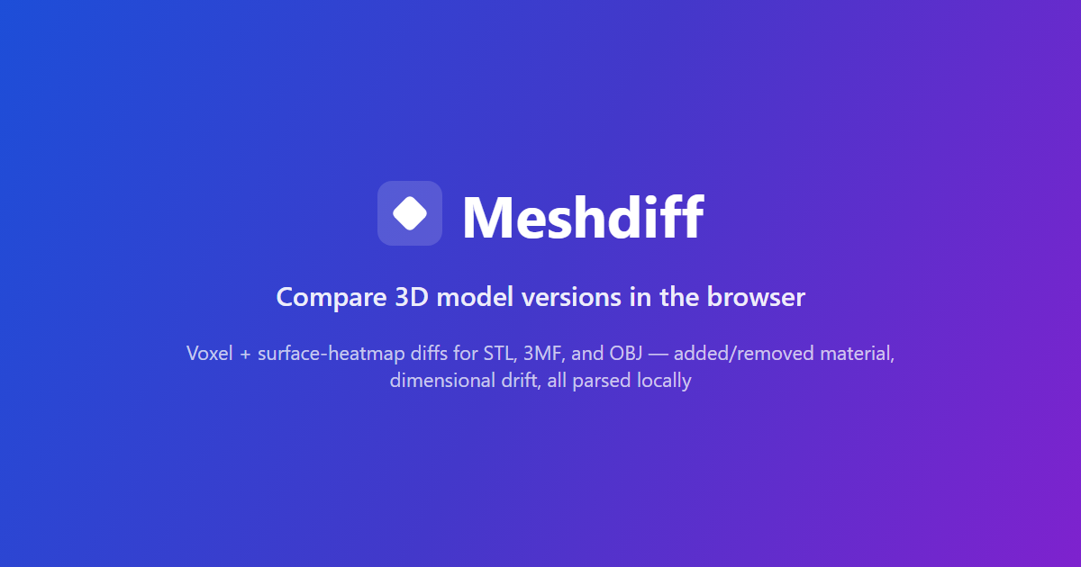 meshdiff.com image